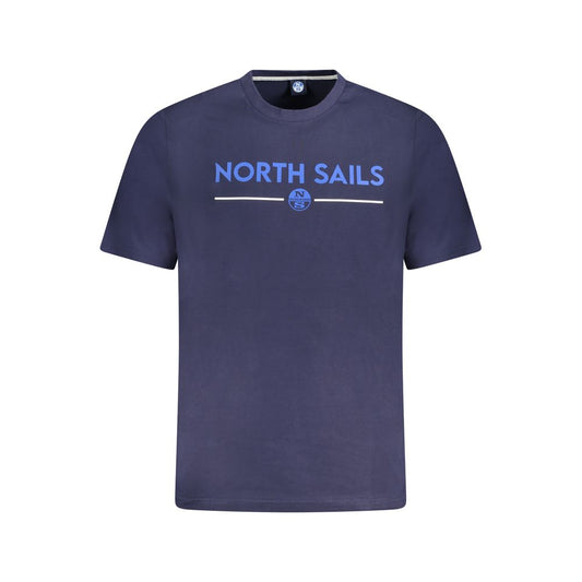 North Sails Blue Cotton T-Shirt