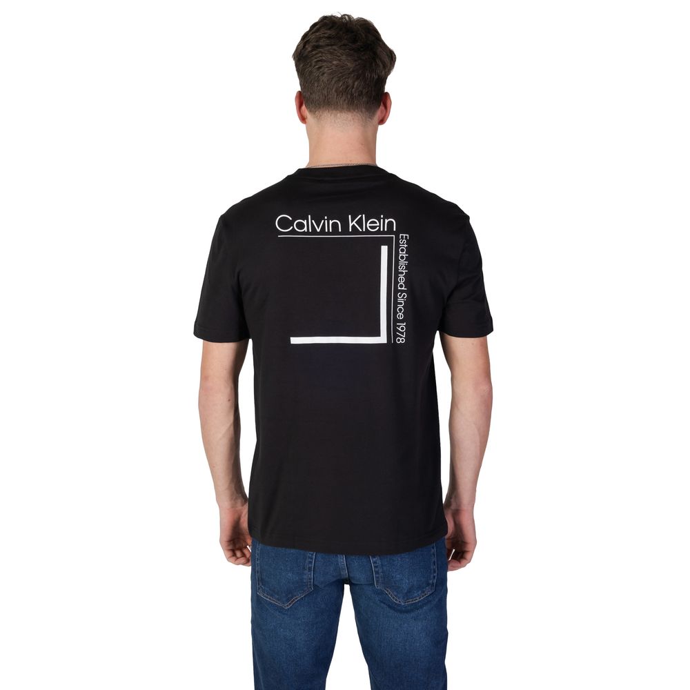 Calvin Klein Black Cotton T-Shirt