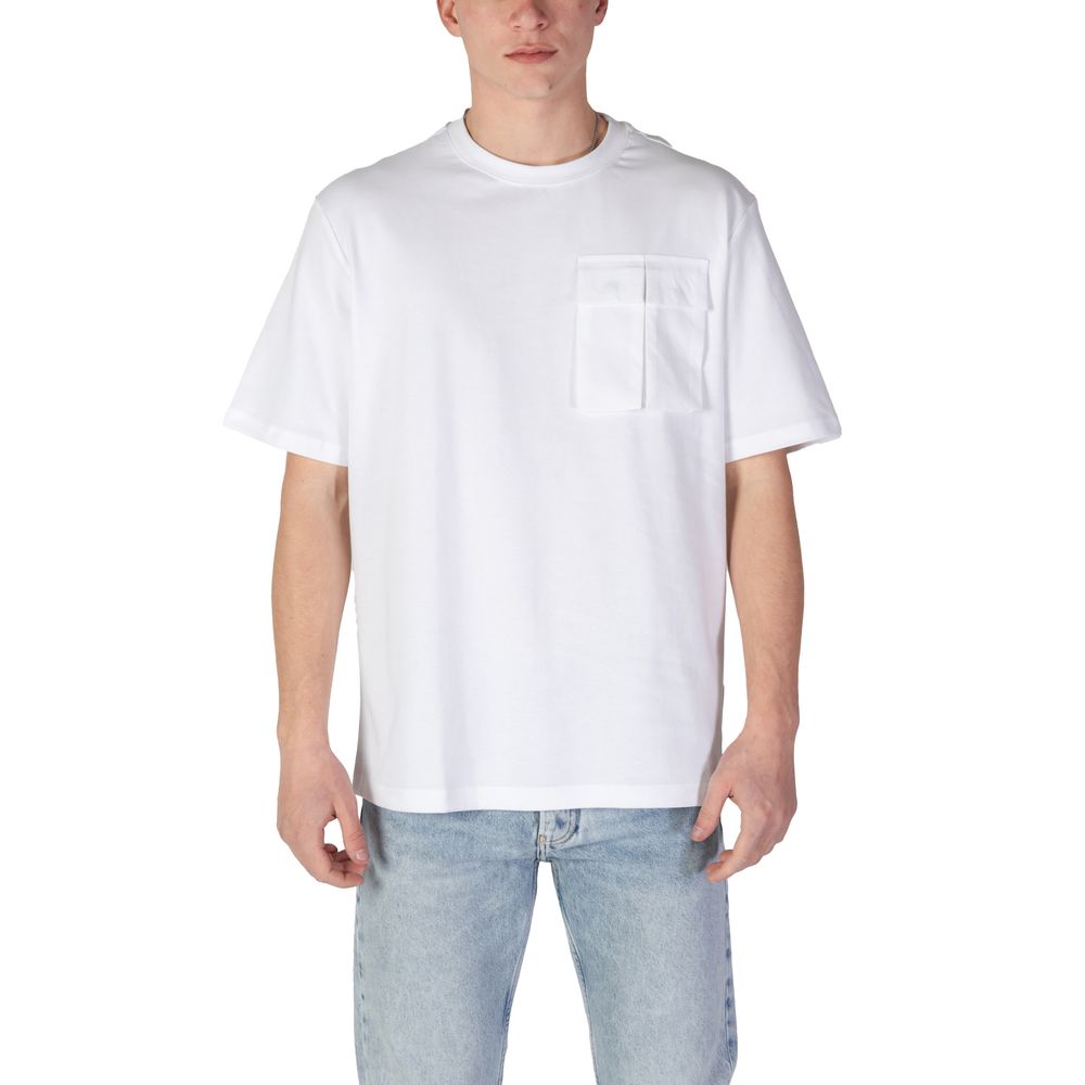 Antony Morato White Cotton T-Shirt