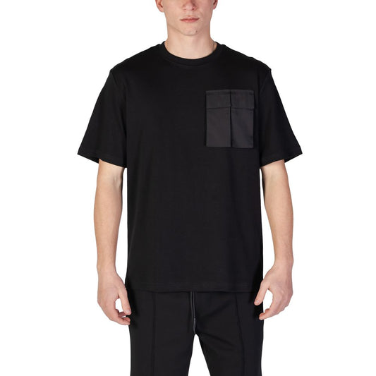 Antony Morato Black Cotton T-Shirt