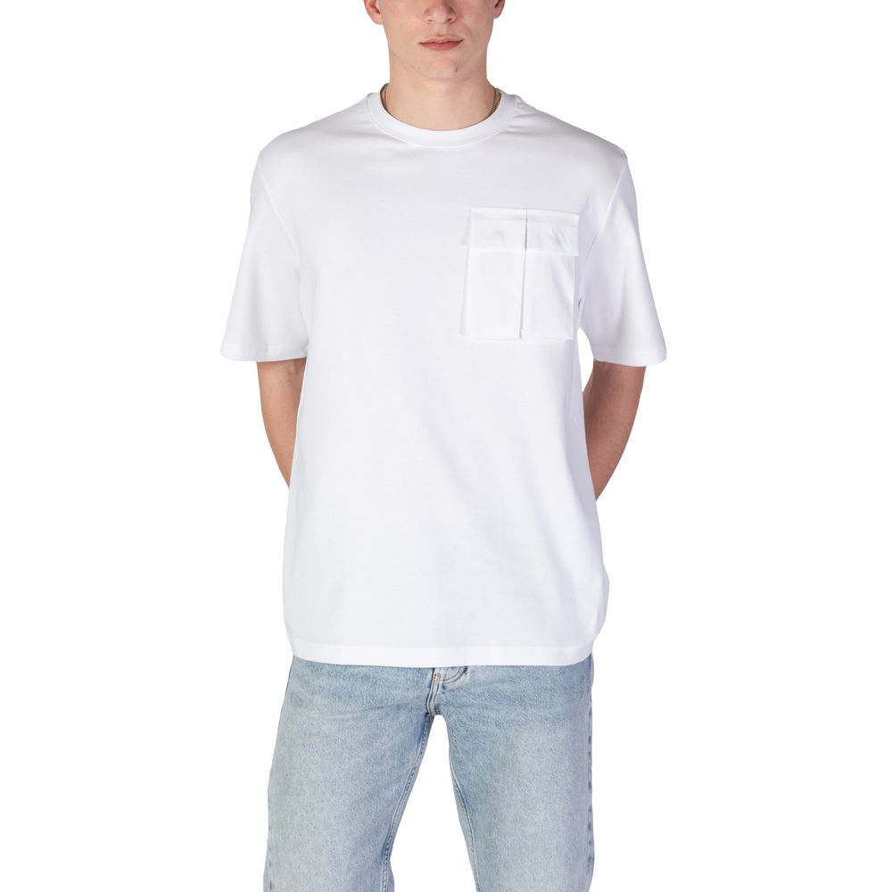 Antony Morato White Cotton T-Shirt