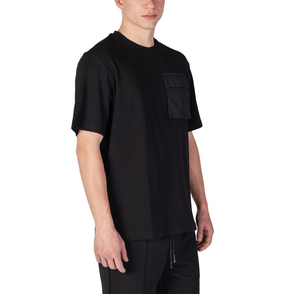 Antony Morato Black Cotton T-Shirt