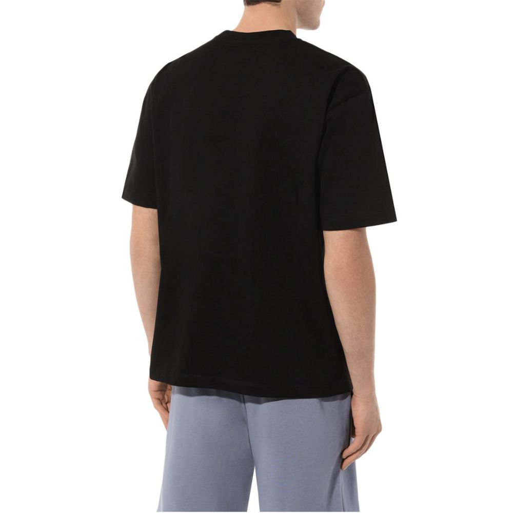 Comme Des Fuckdown Black Cotton T-Shirt