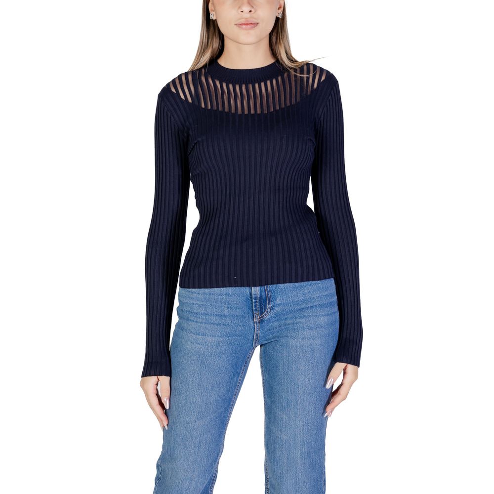 Morgan De Toi Blue Viscose Tops & T-Shirt