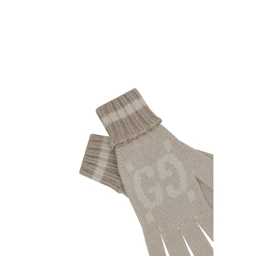 Gucci Lame cashmere Gloves