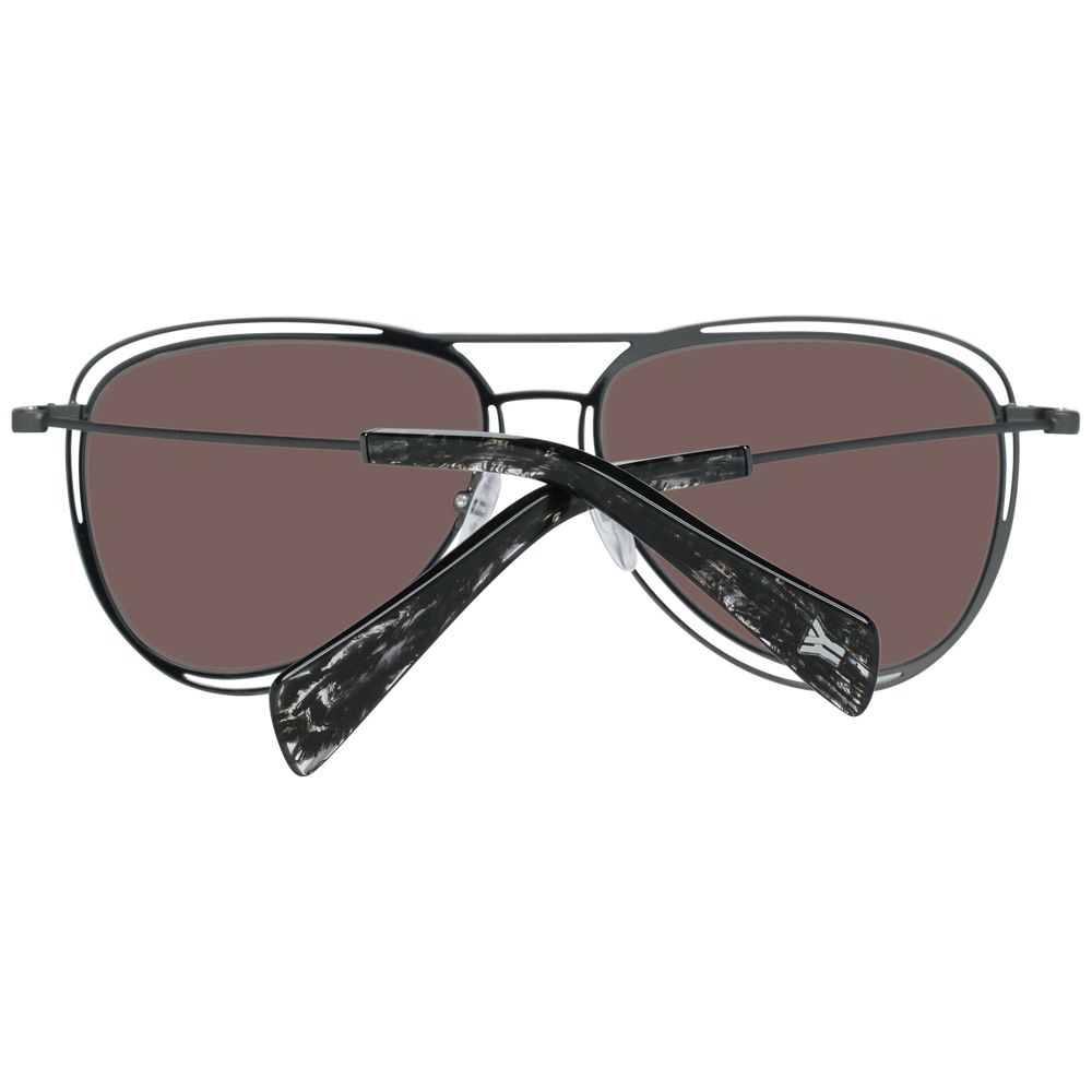 Yohji Yamamoto Gray Men Sunglasses