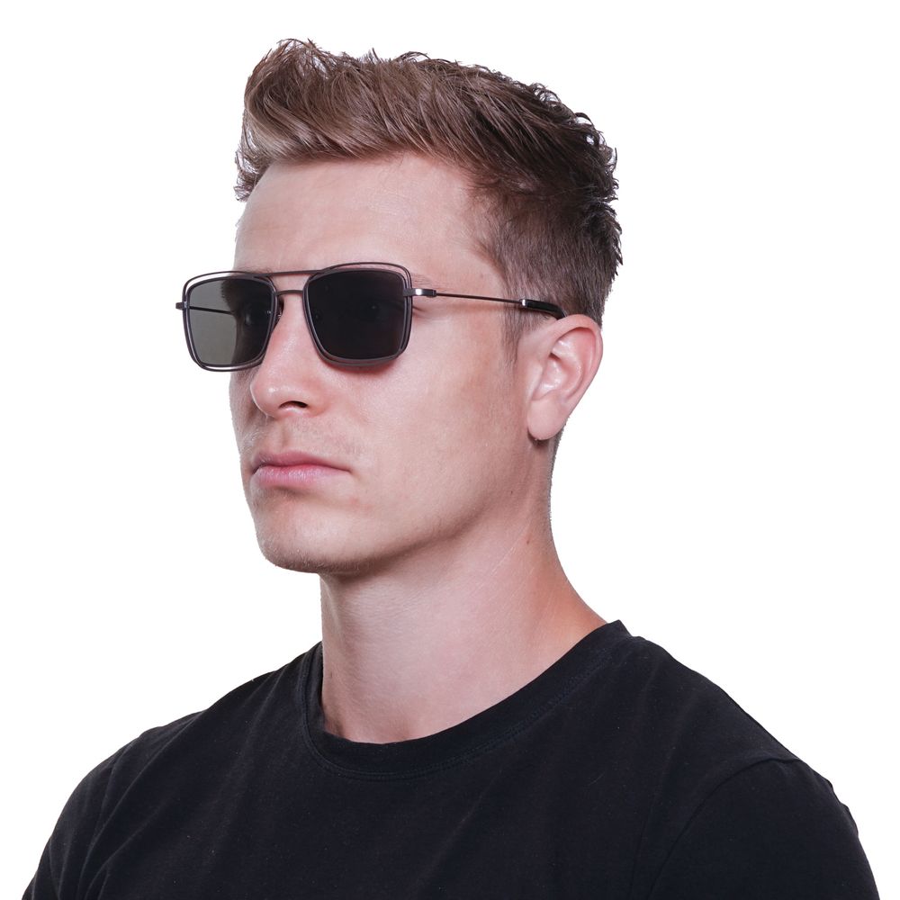 Yohji Yamamoto Gray Men Sunglasses