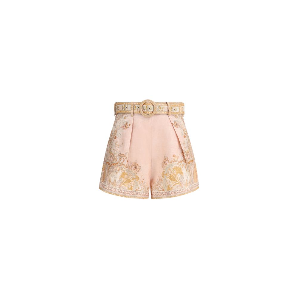 Zimmermann Acacia Tuck Shorts