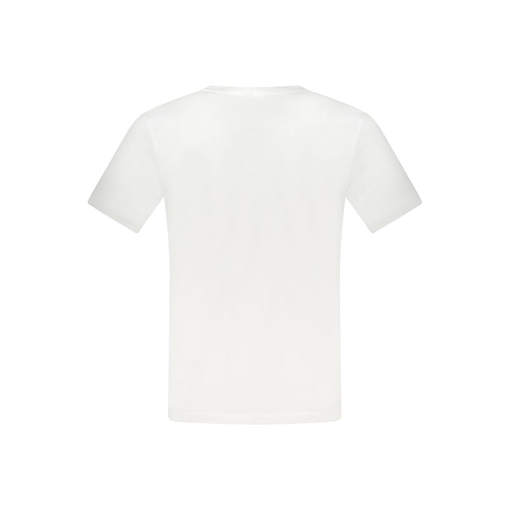 Rifle White Cotton Men T-Shirt